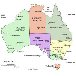 Australia Map ILA AU